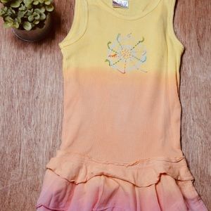 MISH 100% Cotton Tank Dress Ombré Tie Dyed